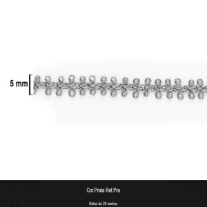 GALAO 026 PRATA LARG:0,5MM 20MTS