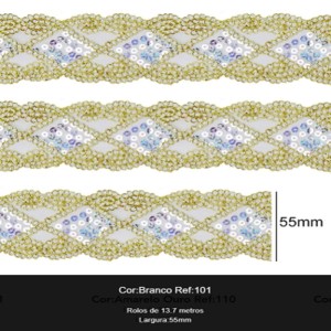 GALAO 103 101 BRANCO LARG:5,5CM 13,7M