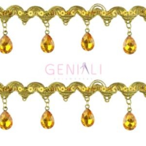 GALAO 107 DOURADO LARG:3,5CM 20METROS