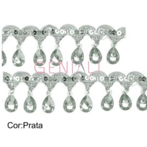 GALAO 109 PRATA LARG:3,5CM 20METROS