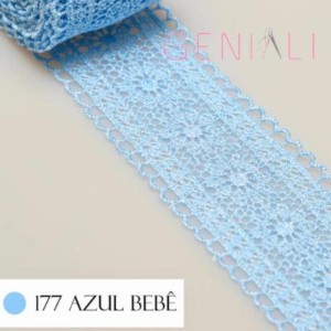 GUIPIR CHL419 177 AZUL BEBE LARG:4,0CM