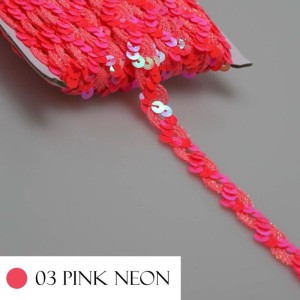 GALAO 181 03 ROSA NEON 15MM 20M