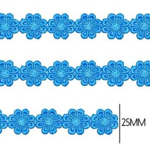 GUIPIR CHL207 199 TURQUESA 2,5CM