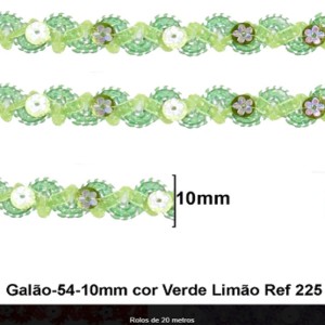 GALAO 54 225 VD FOLHA LARG:10MM 20M