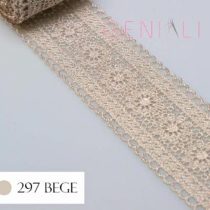 GUIPIR CHL419 297 BEGE 4,0CM 13,7M