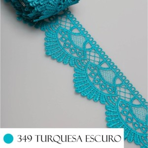 GUIPIR CHL438 349 TURQUESA ESCURO 6,8CM