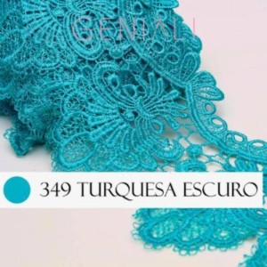 GUIPIR CHL583 349 TURQUESA ESCURO 13,0CM
