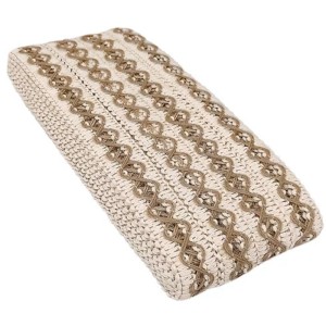 4020 RENDA DE ALGODAO COM JUTA 1,6CM 10M
