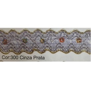 GALAO 50.300 CINZA OURO LARG:2,5CM