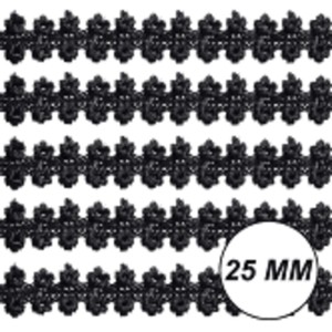 GUIPIR CHL558 310 PRETO 2,5CM 13,7M