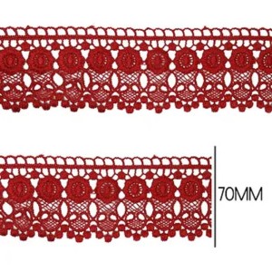 GUIPIR CHL624 145 VERMELHO LARG:7,0CM