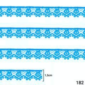 GUIPIR CHL653 199 TURQUESA 1,5CM 13,7M