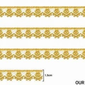 GUIPIR CHL653 OURO 1,5CM 13,7M