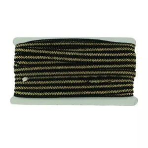 GALAO 92 310 PRETO/OUR LARG:10MM 20M