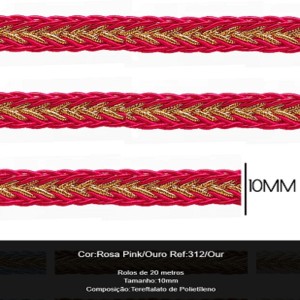 GALAO 92 312 PINK/OUR LARG: 10MM 20M