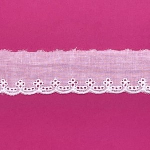 BORDADO CAL06 3,5CM 100%ALGODAO
