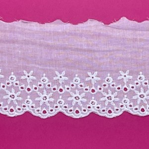 BORDADO CAL25 8,0CM 100%ALGODAO 13,7M