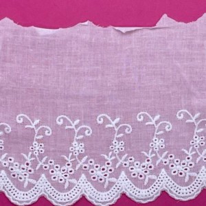 BORDADO CAL28 12,0CM 100%ALGODAO 13,7M
