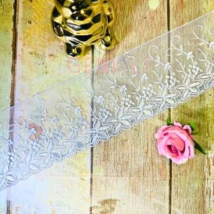 TULE CRL03 101 BRANCO LARG:8.0CM