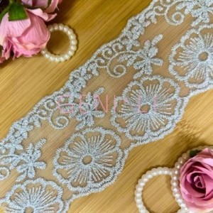 TULE CRL01 PRATA LARG: 7,5CM