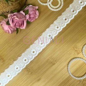 BORDADO 01 BRANCO 2,5CM CTL016 101