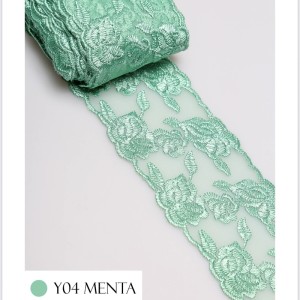 TULE CRL08 Y04 MENTA LARG:7,0CM 13,7M