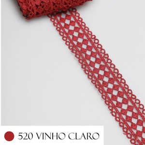 GUIPIR CHL469 520 VINHO LARG:3.5CM