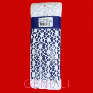 ORD39 ALGODAO BRANCO LARG:8CM 10M