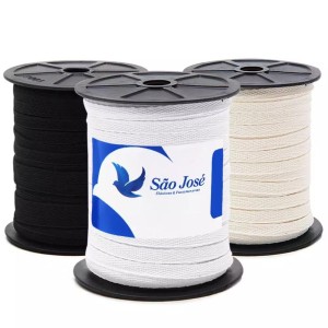 Cadarço Sarjado São José de Algodão Ref.3016 16mm com 50mts