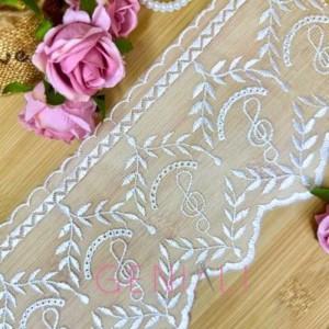 TULE YL301 101 BRANCO LARG:10,3CM