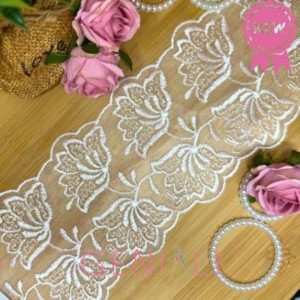TULE YL308 101 BRANCO LARG:10,0CM